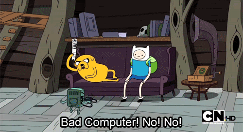 Bad computer!
